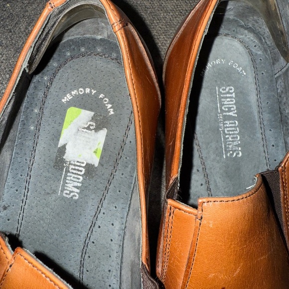 Stacy Adams Men's Fairchild Slip On 10.5 m Scotch Leather Shoes G9 - Picture 9 of 10